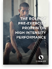 Cover_Role of Pre-Exercise Protein on High Intensity Exercise Whitepaper